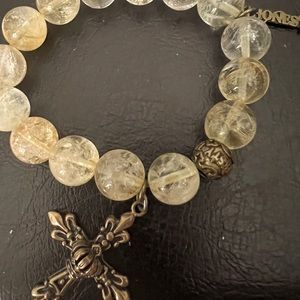 Honesty Beaded bracelet with cross